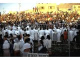 Mt Gerazim with Samaritans celebrating Passover